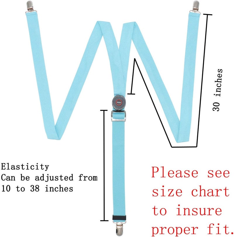 AMNQUERXUS Christmas LED Glow Light Up Suspenders Trouser Braces Y Shape Suspenders for Men Women - Image 2